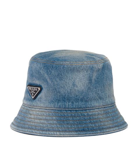 prada hats uk|prada denim bucket hat.